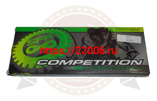 Цепь (520) SFR -104 зв. приводная (Иж), ПР15.875-23-1, цветная коробочка (Н) фото 2