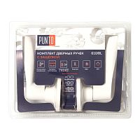 Ручка Punto (Пунто) защелка DK610/BL WH-PS (без фик.) белый