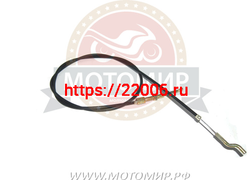 Трос сцепления L-1300мм, ход-70мм, Салют м/б" (нового образца)