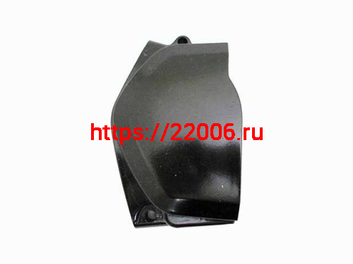 Крышка ведущей звезды двигателя KAYO 125/140 металл черная