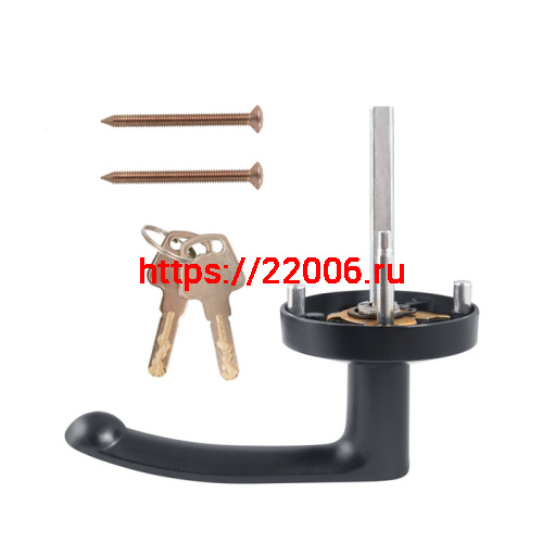 Ручка Fuaro (Фуаро) накладная AP.H-101 (H-101) для 1700B и 1700C с фиксацией ключом фото 2