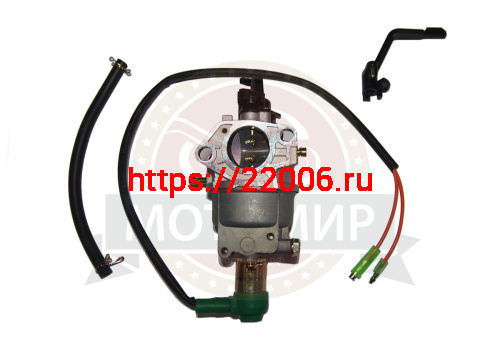 Карбюратор 188F для бензогенератора с эл. клапаном Карбюратор 188F для бензогенератора с эл. клапаном