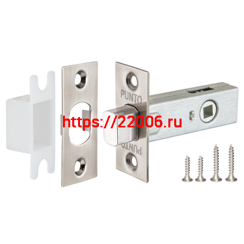 Задвижка Punto (Пунто) врезная METDB-45 (DB-45) SN мат. никель Задвижка Punto (Пунто) врезная METDB-45 (DB-45) SN мат. никель