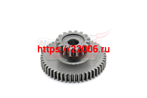 Шестерня редуктора электростартера(двойная)(16/49 зубов)161FMJ LIFAN оригинал