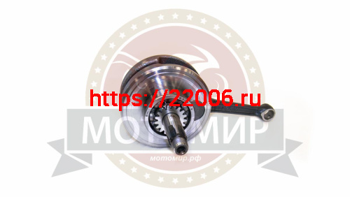 Коленвал 1Р54FMI 125/130сс Шторм/Fighter125 палец 13 мм фото 3