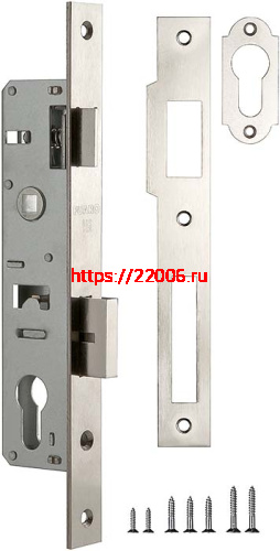 Корпус Fuaro (Фуаро) узкопрофильного замка с защелкой PROF153-25/85 (153-25/85) CP хром Корпус Fuaro (Фуаро) узкопрофильного замка с защелкой PROF153-25/85 (153-25/85) CP хром