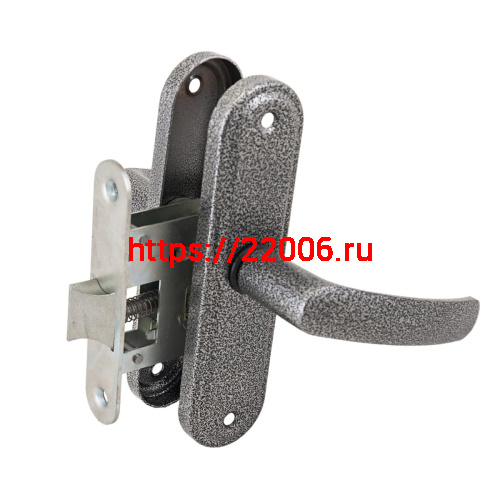 Защелка Absolyute (Абсолют) врезная ЗЩ1-45А (серебро антик) Защелка Absolyute (Абсолют) врезная ЗЩ1-45А (серебро антик)