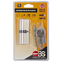 Цилиндровый Kale kilit (Кале килит) механизм 164 OBS SNE/100 (50+10+40) mm никель 5 кл.