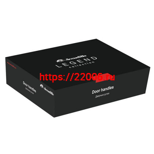 Ручка Armadillo (Армадилло) раздельная R.LD54.Columba (Columba LD80) CP-8 хром фото 2