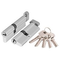 Цилиндровый Ajax (Аякс) механизм (AX202/60) AX2002Knob60 (25+10+25) CP хром с вертушкой