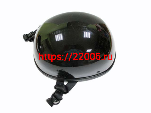 Мотошлем каска "байкер" 513 открытый (черный) (M)